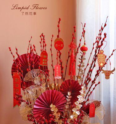 年宵花（以寓意吉祥的年宵花为主题）