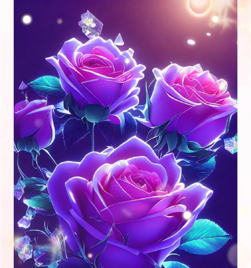 送老婆的紫色玫瑰花代表什么？紫色玫瑰的花语是什么？