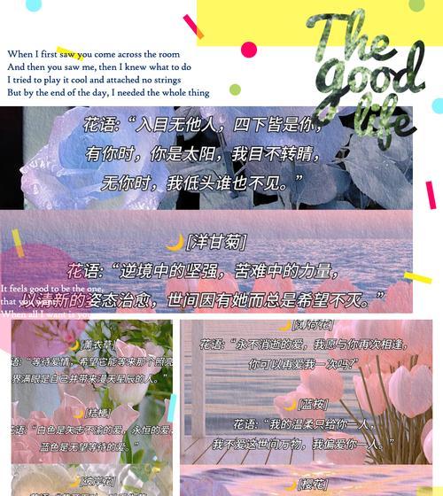 如何用花语卡片表达爱意？