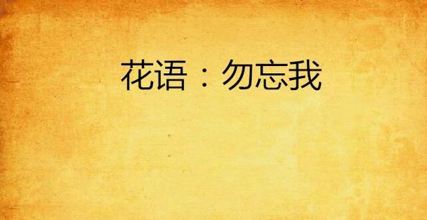 大波斯菊的花语是什么？勿忘我是什么花香的花语和寓意？