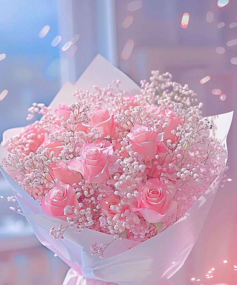 满天星蓝粉色的花语是什么？