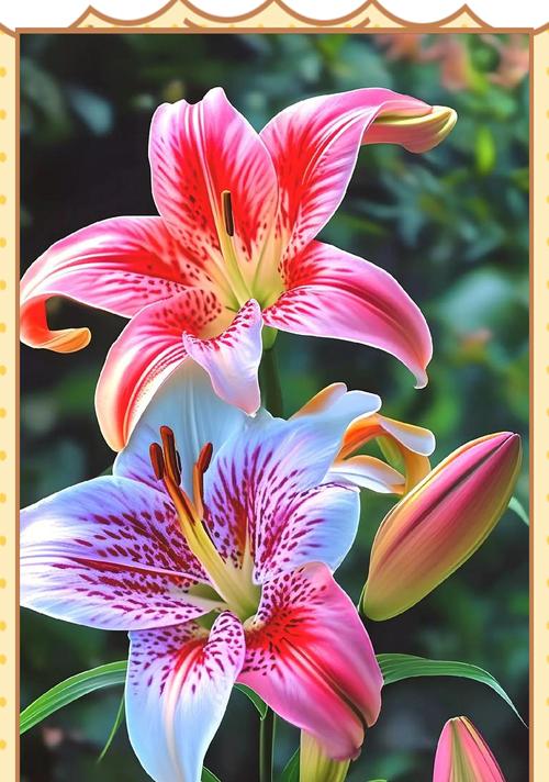 百合花的花语如何表达倾心相爱？