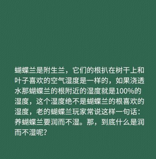 蝴蝶兰管理的要点有哪些？