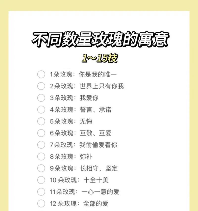 花语缤纷，以各种颜色玫瑰为主题（玫瑰花语与不同颜色的意义）