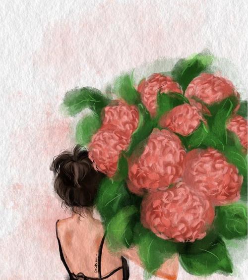 手捧花不露脸的寓意是什么？