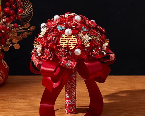 红白色手捧花在婚礼中的含义是什么？