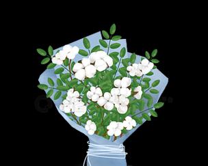 棉花白色手捧花代表什么？它在婚礼中有什么特别含义？