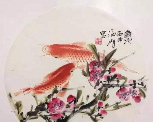 白色黑花鲤鱼代表了什么？