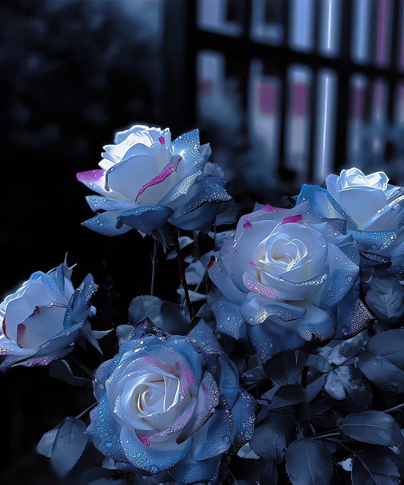 8朵蓝色花代表什么？蓝色花的花语含义是什么？