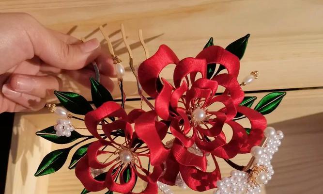 红色果果簪子缠花有何寓意？它象征着什么？